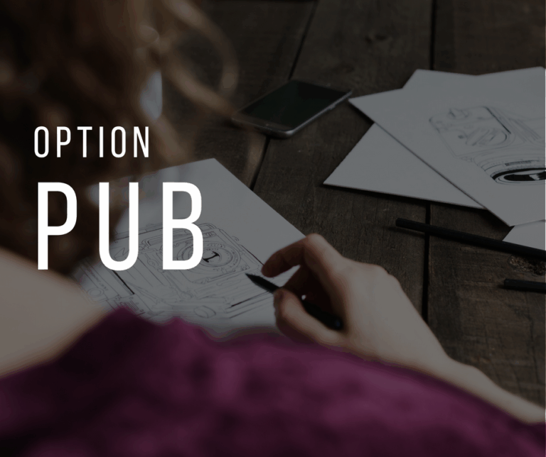 En pub, on n'a pas le temps.